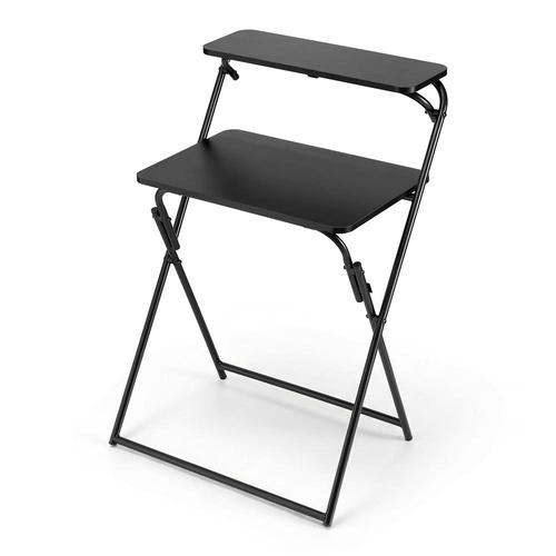 Artiss Laptop Desk Foldable Study Desk Home Office Black