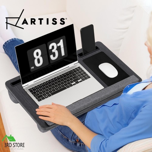 Artiss Lap Desk Laptop DeskS Portable w/ Wrist-rest Phone Slot Mouse Pad 55CM