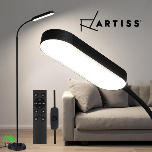 Artiss LED Floor Lamp with Remote Control Reading Living Room Bedroom Office