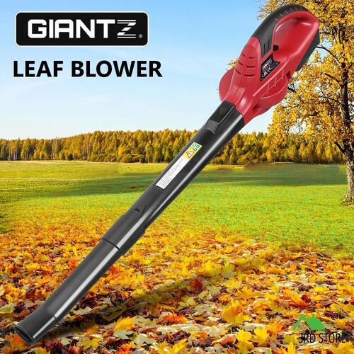 Giantz 20V Cordless Leaf Blower Lithium Electric Battery Nozzles 2-Speed Garden