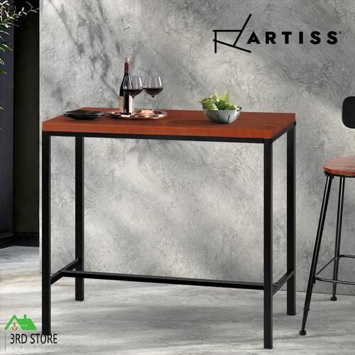 Artiss Vintage Industrial High Bar Table for Stool Kitchen Cafe Office Desk