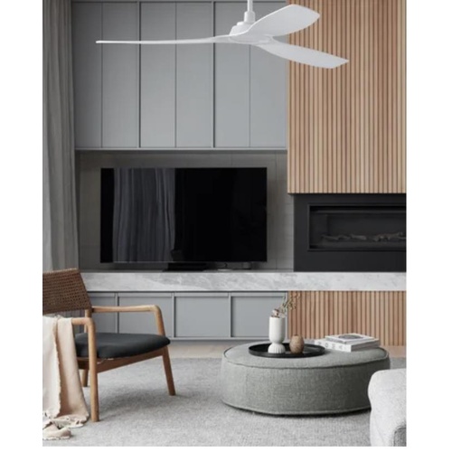 Beacon Lighting Moto 132cm DC Fan in White