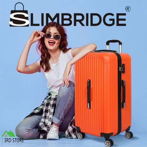Slimbridge 28" Luggage Travel Suitcase Trolley Case Packing Waterproof Orange