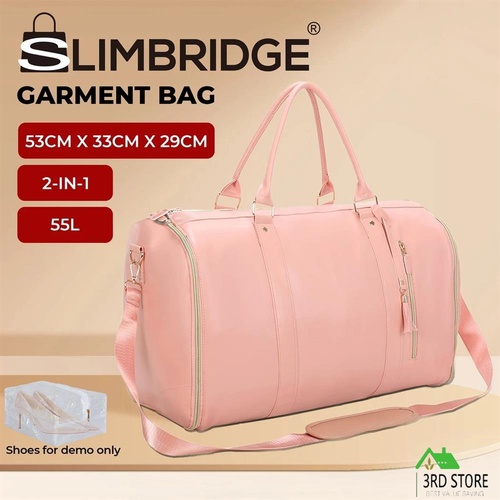 Slimbridge Large Capacity Foldable Travel Bag Garment Duffle Bag Lightweight