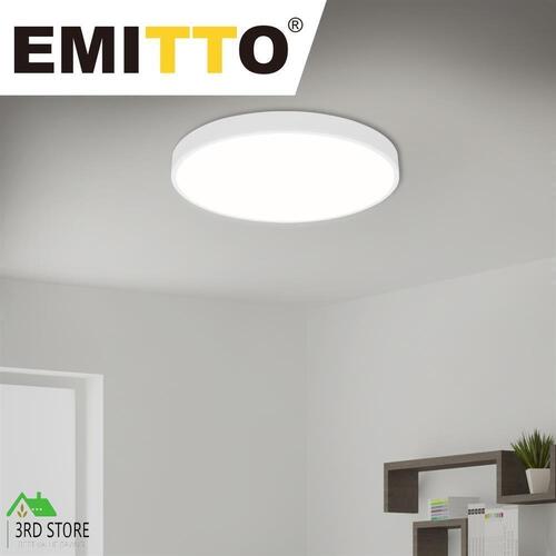 EMITTO Ultra-Thin 5CM LED Ceiling Down Light Surface Mount Living Room White 36W