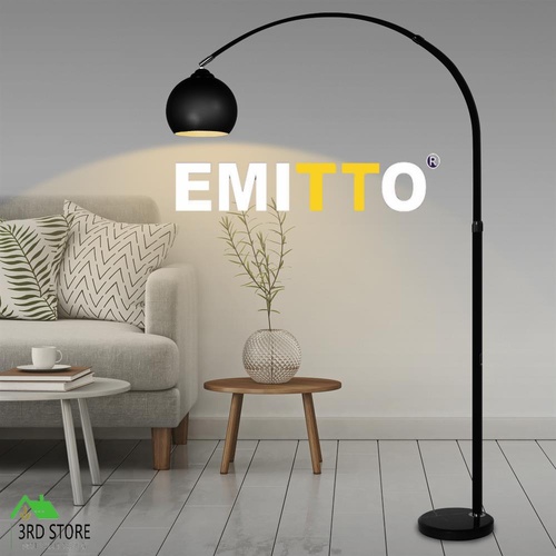 Modern LED Floor Lamp Stand Reading Light Height Adjustable Indoor Marble Base