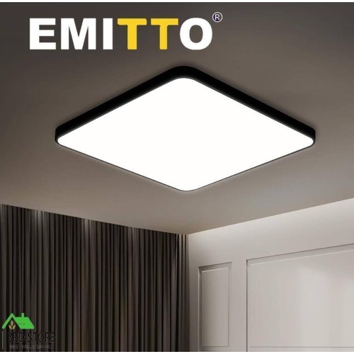 EMITTO 3-Colour Ultra-Thin 5CM LED Ceiling Light Modern Surface Mount 120W