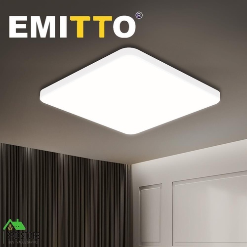 EMITTO 3-Colour Ultra-Thin 5CM LED Ceiling Light Modern Surface Mount 36W