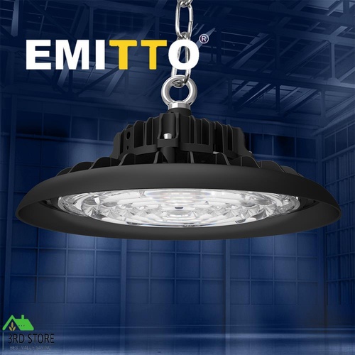 EMITTO UFO High Bay LED Lights 150W Workshop Lamp Industrial Shed Warehouse