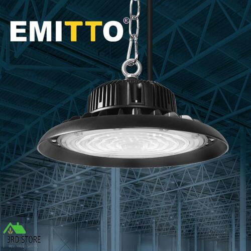 EMITTO UFO LED High Bay Lights 150W Warehouse Industrial Shed Factory Light Lamp