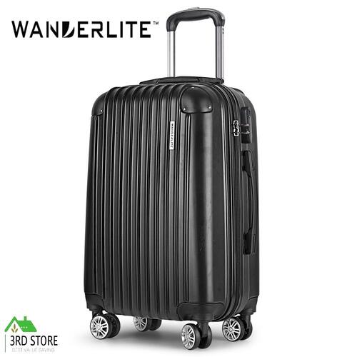 Wanderlite 20" Luggage Sets Suitcase Trolley Travel Hard Case Lightweight