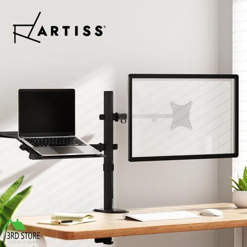 Artiss Monitor Arm Stand Laptop Tray Display Desk Mount Bracket Screen Holder