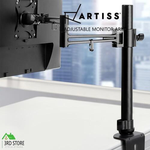 Artiss Monitor Arm Stand Single HD LED Display Desk Mount Bracket Screen Holder