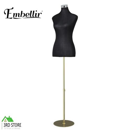 Embellir Female Mannequin Dummy Model Dressmaker Clothes Display Torso Tailor BK
