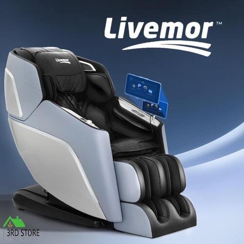RETURNs Livemor 4D Massage Chair Electric Recliner 135cm SL-track Body Massager Garin