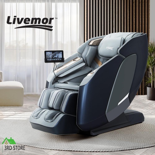 RETURNs Livemor Electric Massage Chair 4D 2 Roller Recliner Zero Gravity Home Massager