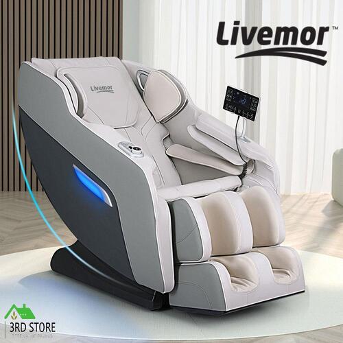 RETURNs Livemor Massage Chair Electric Recliner 24 Nodes Full Body Massager Brisa