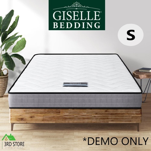 Giselle Mattress Medium Firm Mattresses Tight Top Bed Bonnel Spring 13cm SINGLE
