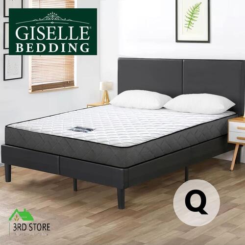 Giselle Bedding QUEEN Size Bed Mattress Tight Top Bonnell Spring Foam 16CM