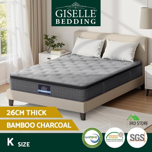 26cm Giselle Mattress King Latex Foam Mattresses