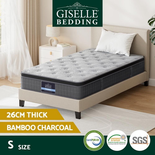 26cm Giselle Mattress Single Latex Foam Mattresses