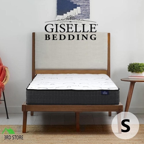 Giselle Bedding Single Size Mattress Bed Medium Firm Foam Bonnell Spring 16cm