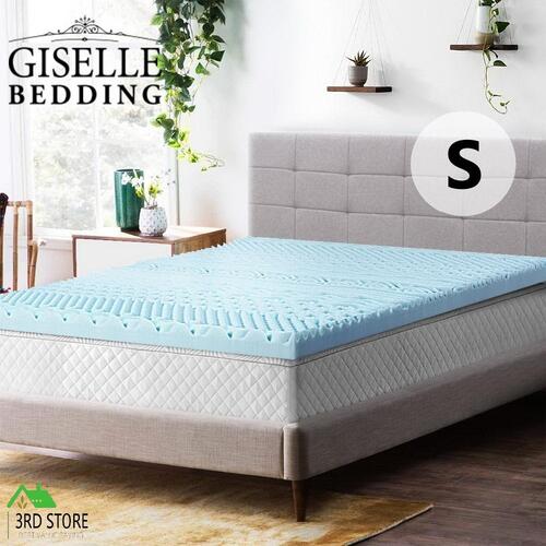 Giselle Bedding 11-zone Memory Foam Mattress Topper 8cm - Single