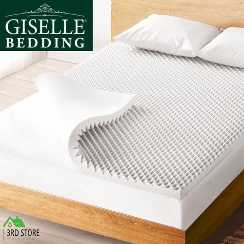 Giselle Bedding Mattress Topper Egg Crate Foam Toppers Bed Protector Underlay S