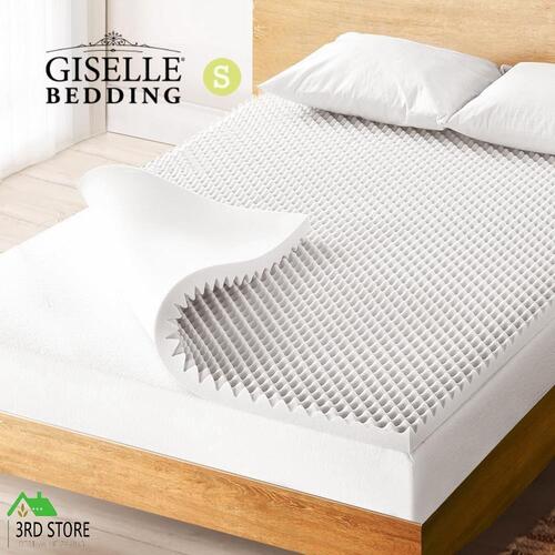Giselle Bedding Mattress Topper Egg Crate Foam Toppers Bed Protector Underlay S