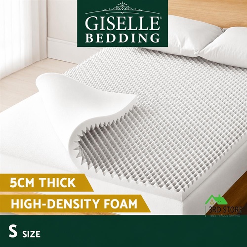 RETURNs Giselle Bedding Mattress Topper Egg Crate Foam Toppers Bed Protector Underlay S