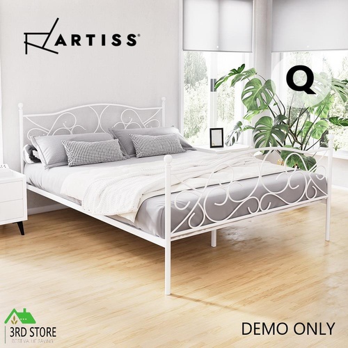 Artiss Bed Frame Queen Size Metal Frame GROA