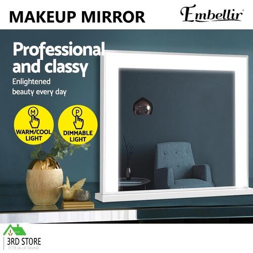 Embellir Lighted Makeup Mirror With Light LED Strip Vanity Beauty Hollywood