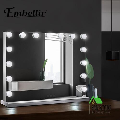 Embellir Hollywood Makeup Mirror With Lights LED Vanity Dimmable Wall Mirrors
