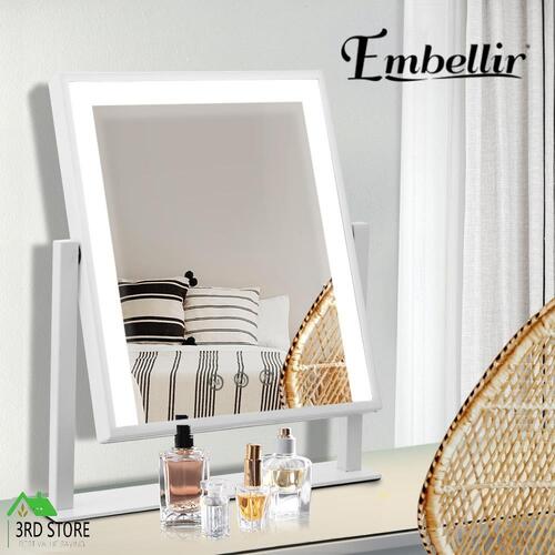 Embellir LED Makeup Mirror Mirrors Lighted Standing Tabletop Vanity Hollywood