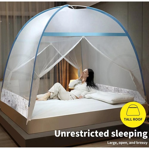 Dreamz Mosquito Bed Nets Foldable Canopy Dome Fly Repel Insect Camping Protect K