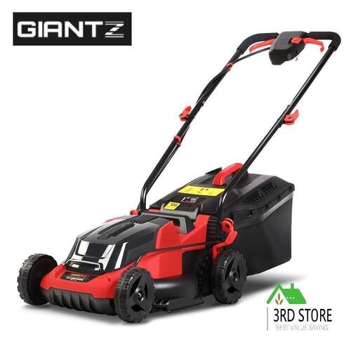 Giantz Lawn Mower Cordless Electric Lawnmower Lithium Battery Powered Catch