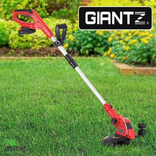 Giantz 20V Cordless Line Trimmer Lawn Whipper Grass Snipper