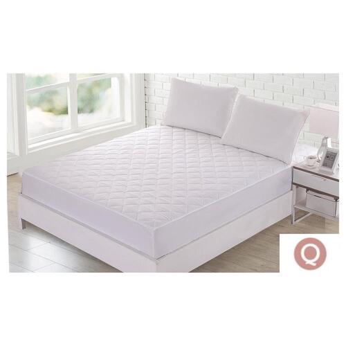 DreamZ Fully Fitted Waterproof Bamboo Fibre Mattress Protector in Queen Size