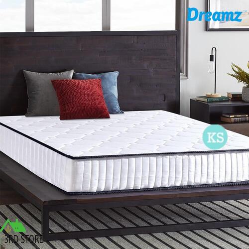 DreamZ Mattress King Single Bed Top Pocket Spring Firm Foam 20cm 5 Zoned