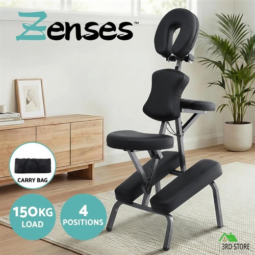 Zenses Portable Massage Chair Lightweight Folding Tattoo Lash Beauty Bed