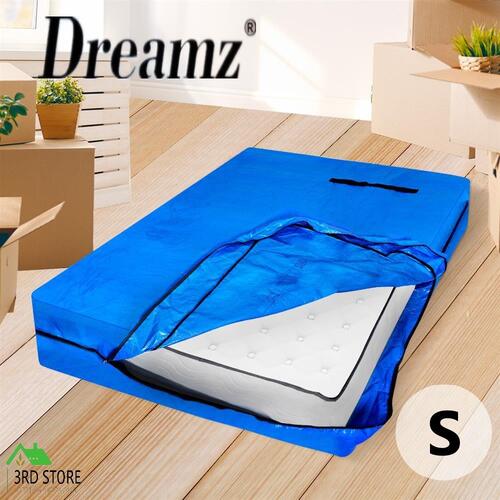 DreamZ Mattress Bag Protector Plastic Moving Storage Dust Cover Carry Single
