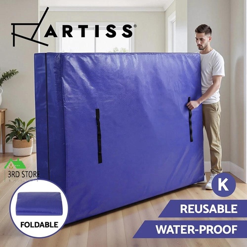 Atirss Mattress Bag Easy Moving Waterproof Storage Dust Cover Protector King