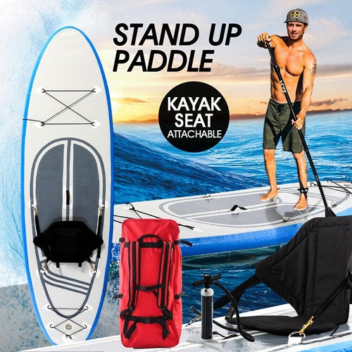 Extra Wide Stand Up Paddle Board Inflatable SUP Surfboard Paddleboard Kayak Surf