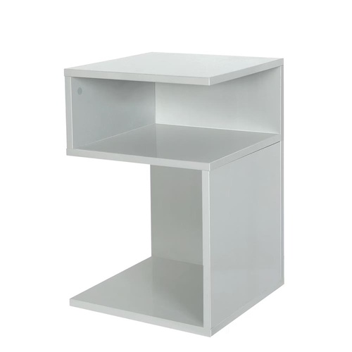 Levede Bedside Tables Drawers Side Table Wood Nightstand Storage Cabinet White