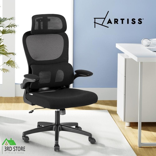 Artiss Ergonomic Office Chair Mesh Chairs Black