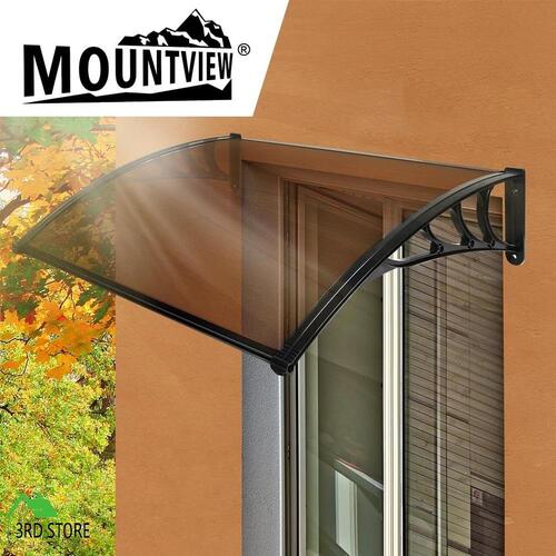 Mountview Window Door Awning Canopy Outdoor Patio Sun Shield Rain Cover 1 X 1.2M