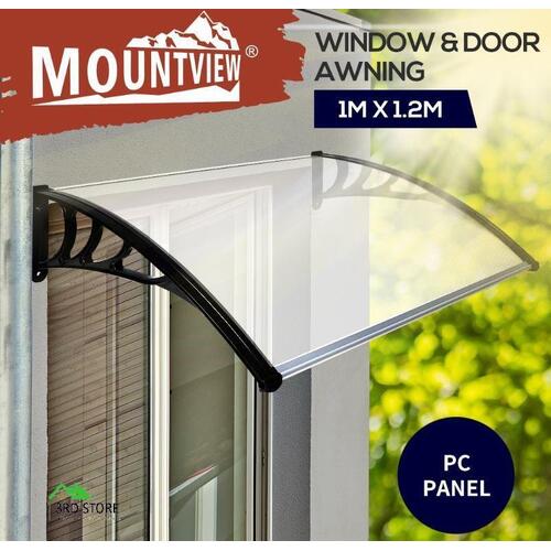 Window Door Awning Outdoor Canopy UV Patio Sun Shield Rain Cover DIY 1M X 1.2M