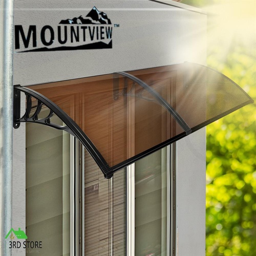 Mountview Window Door Awning Canopy Outdoor Patio Sun Shield Rain Cover 1 X 2.4M