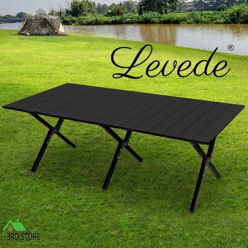 Levede Folding Camping Table Portable Picnic Desk Party Family Garden BBQ