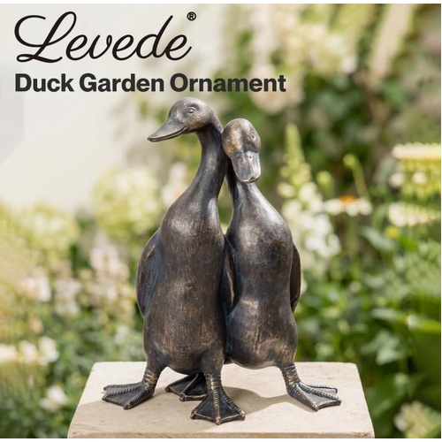 Levede Duck Garden Ornament Resin Garden Statue Home Craft Sculpture Decor Gift